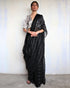 Nutan Handwoven Linen Zari Saree